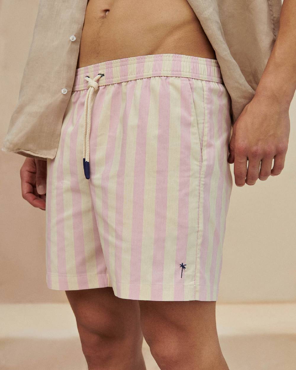 Manebí Printed Swim Shorts - Antique Rose Convenienza