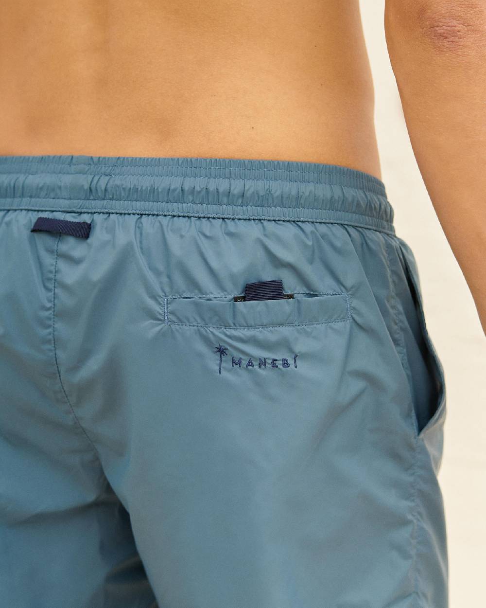 Manebí Solid Color Swim Shorts - Recycled Ultra Light Navy Blue Nuova