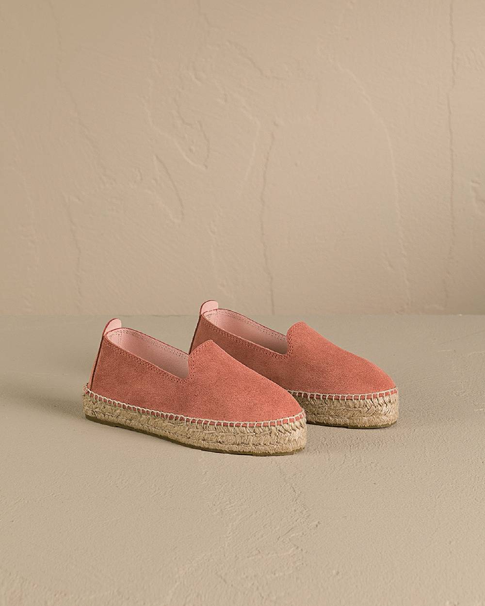Manebí Suede Double Sole Espadrilles - Hamptons Terracotta Vendite Flash