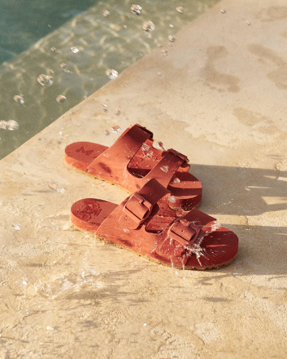 Manebí Eva Nordic|Swim Sandals - Terracotta Negozio