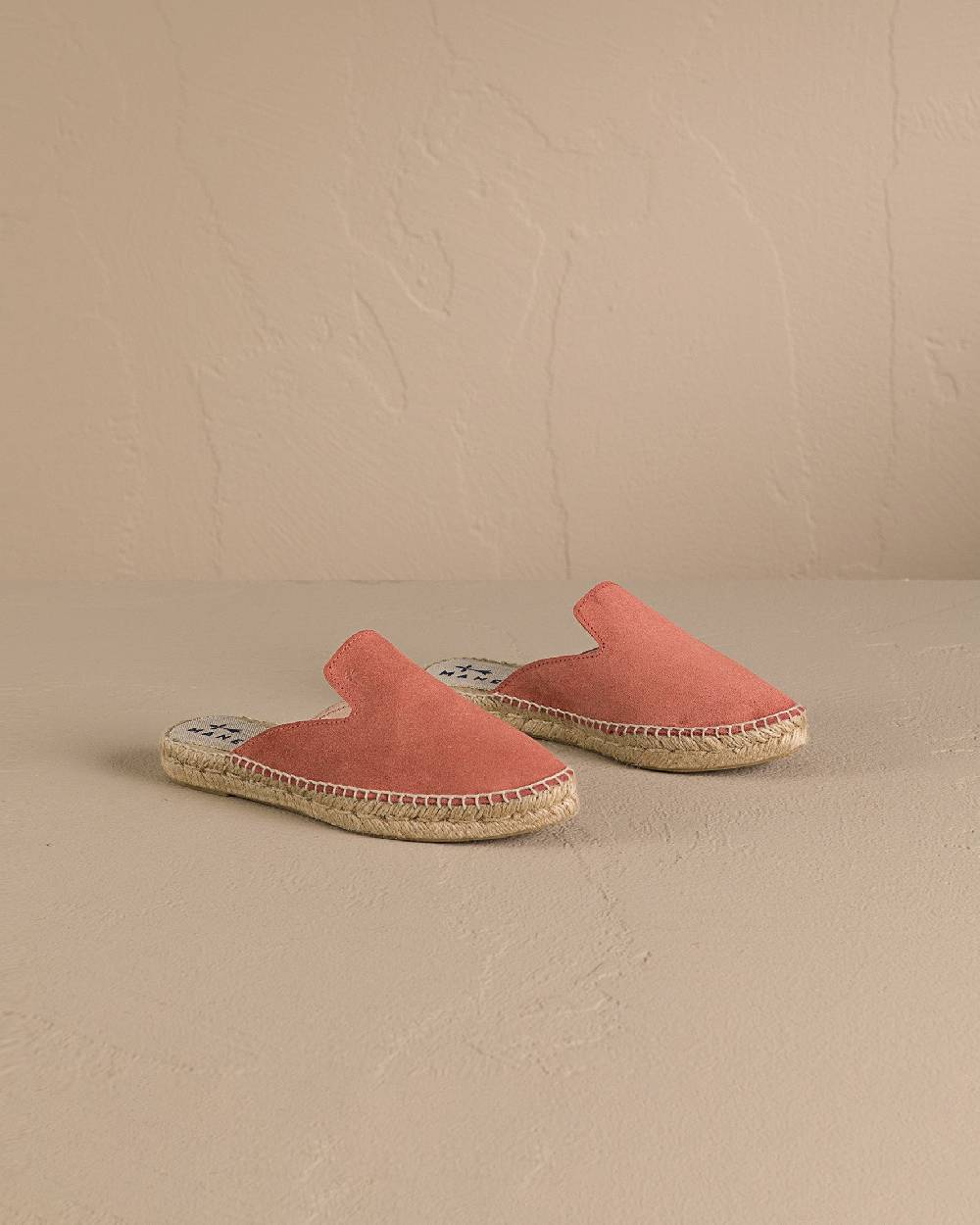 Manebí Suede Mules - Terracotta Nuova