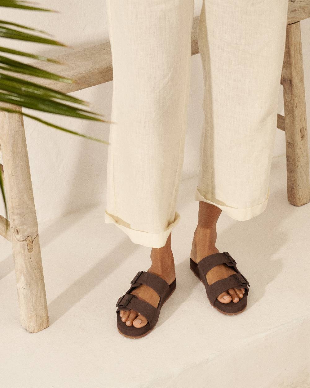 Manebí Eva Nordic|Swim Sandals - Cocoa Vendita