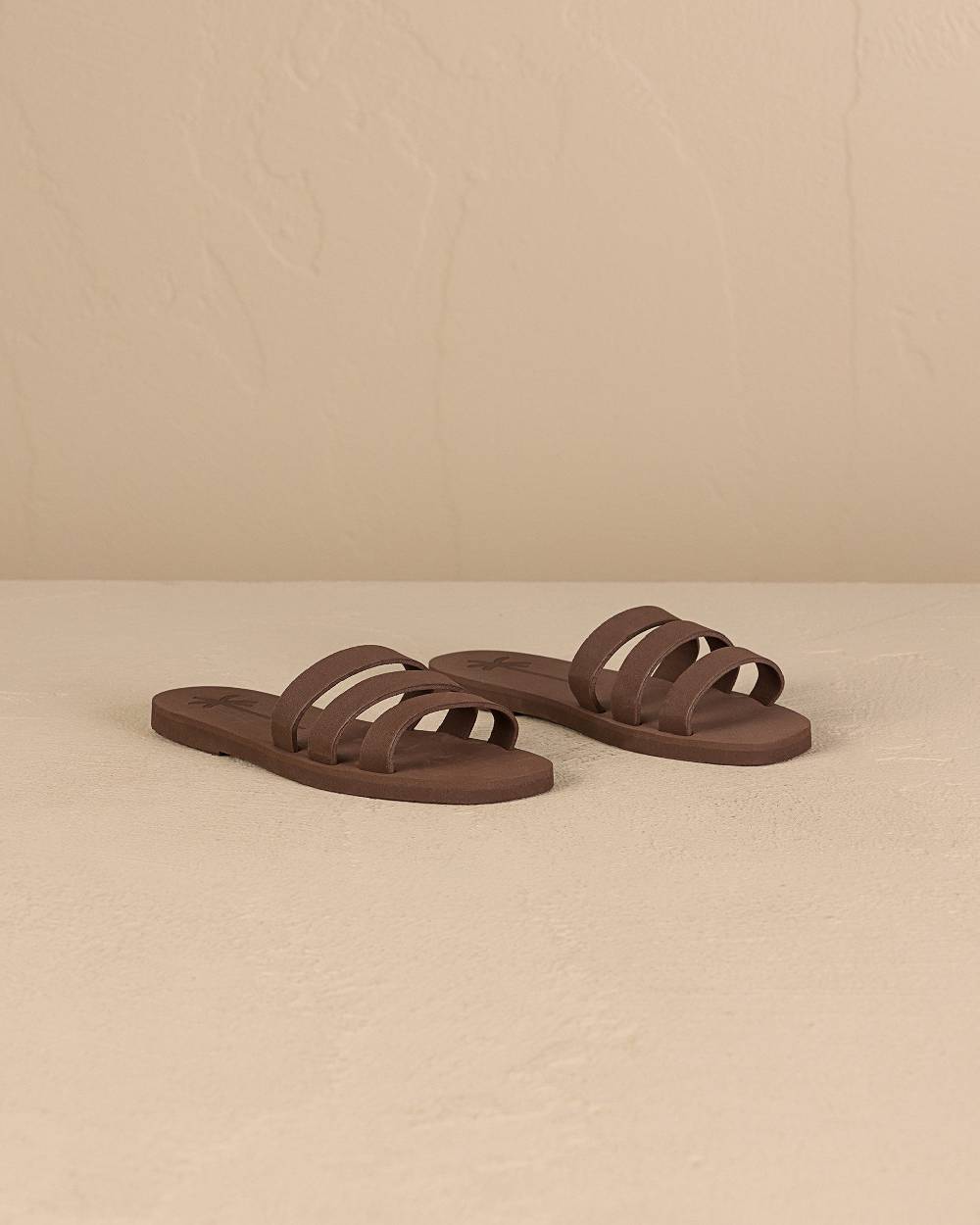 Manebí Eva Three Bands|Swim Sandals - Cocoa Promozione