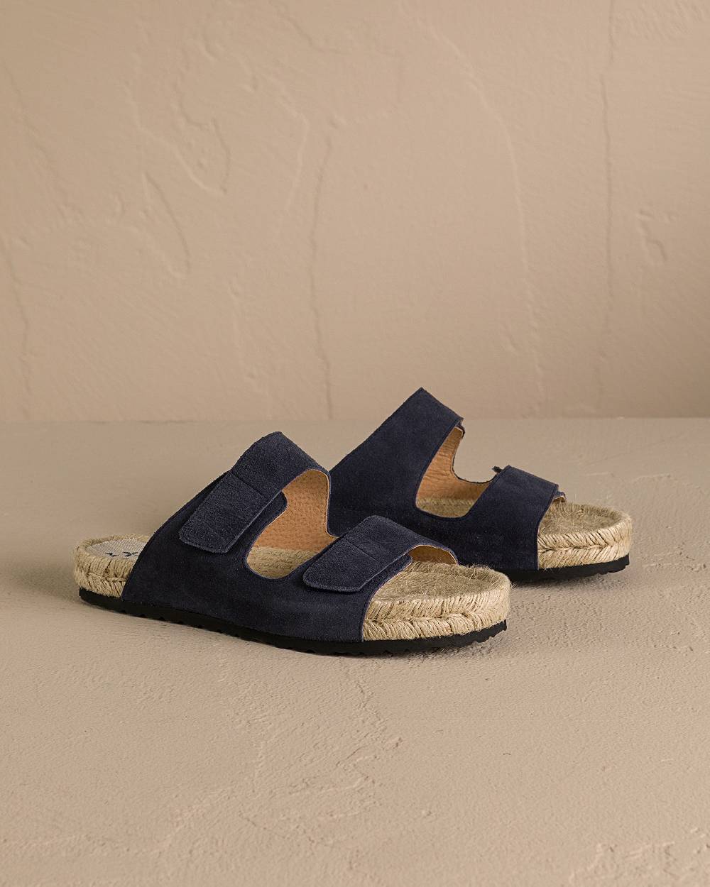Manebí Suede Strap Nordic Sandals - Patriot Blue Vendita Calda