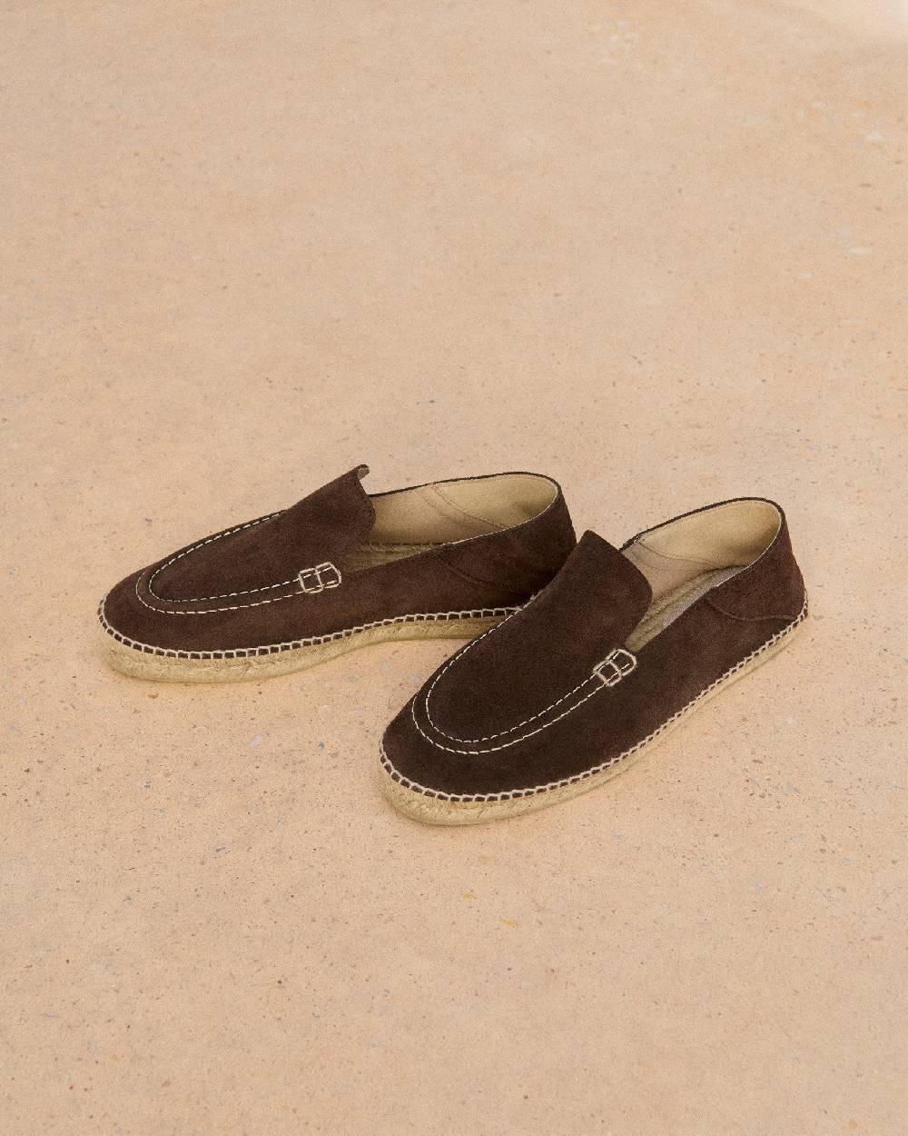 Manebí Suede Traveler Loafers|Espadrilles - Cocoa Nuova