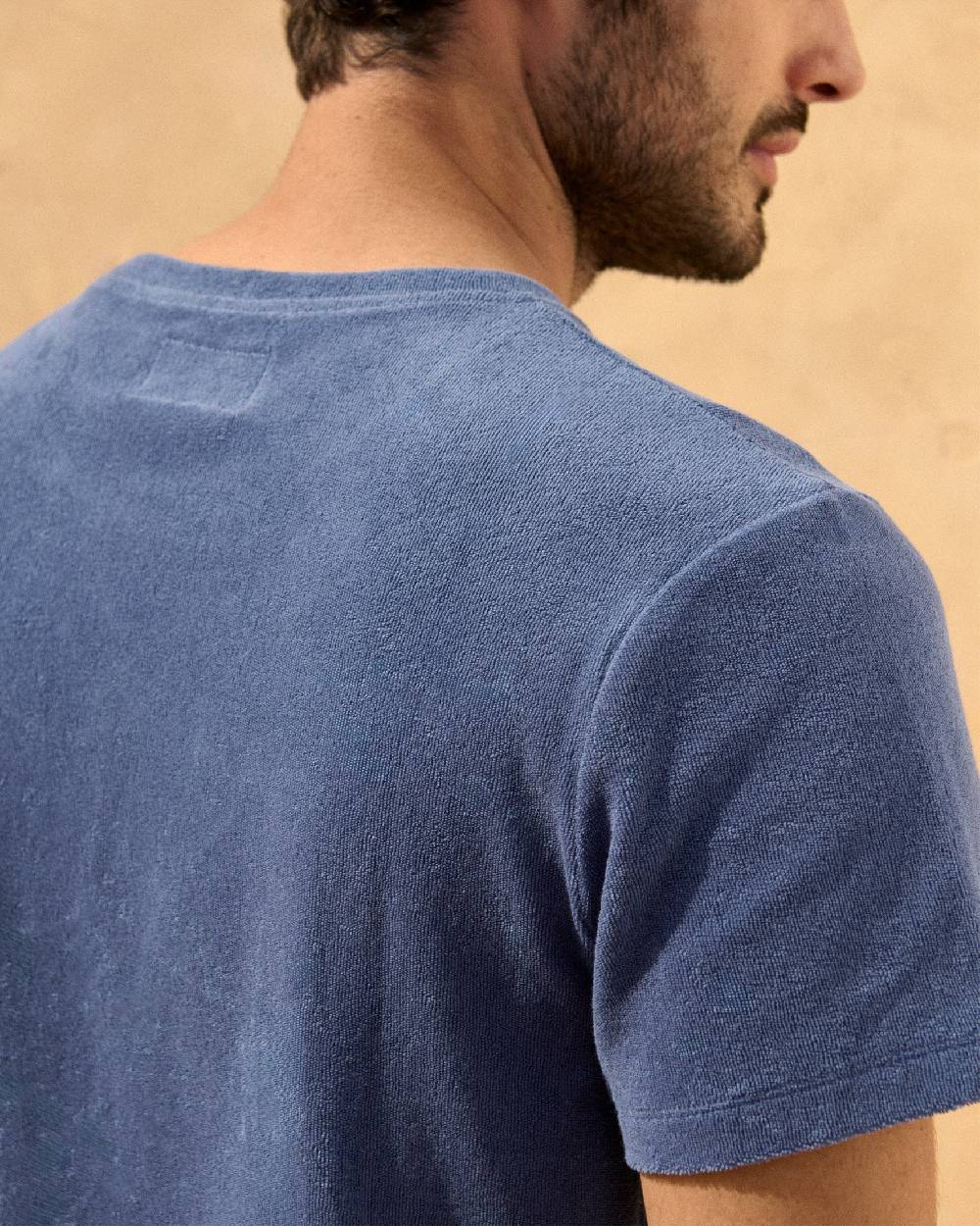 Manebí Organic Terry Cotton|Emilio T-Shirt - Petrole Italia