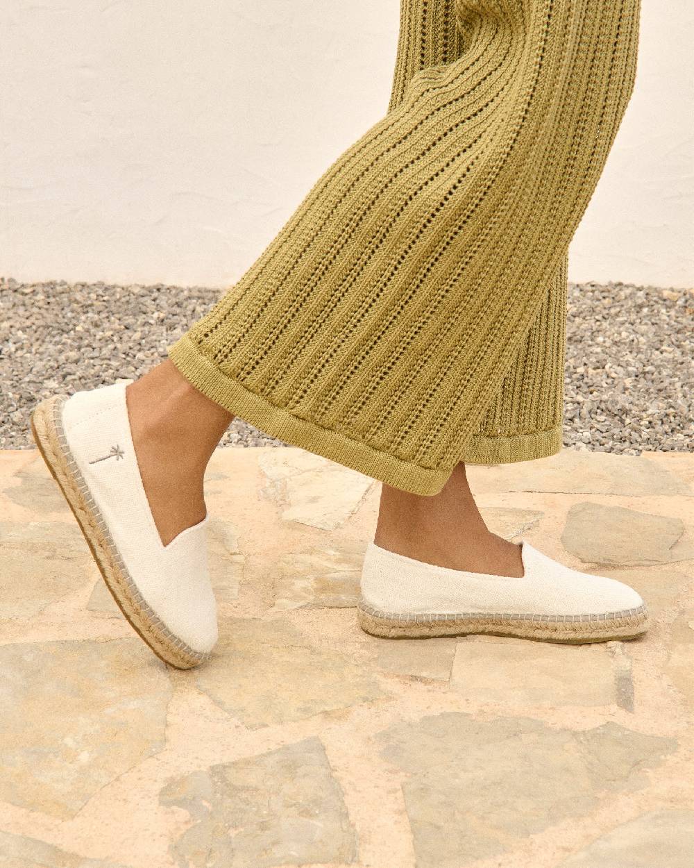 Manebí Espadrillas - La Havana - Bianche Soddisfazione Garantita