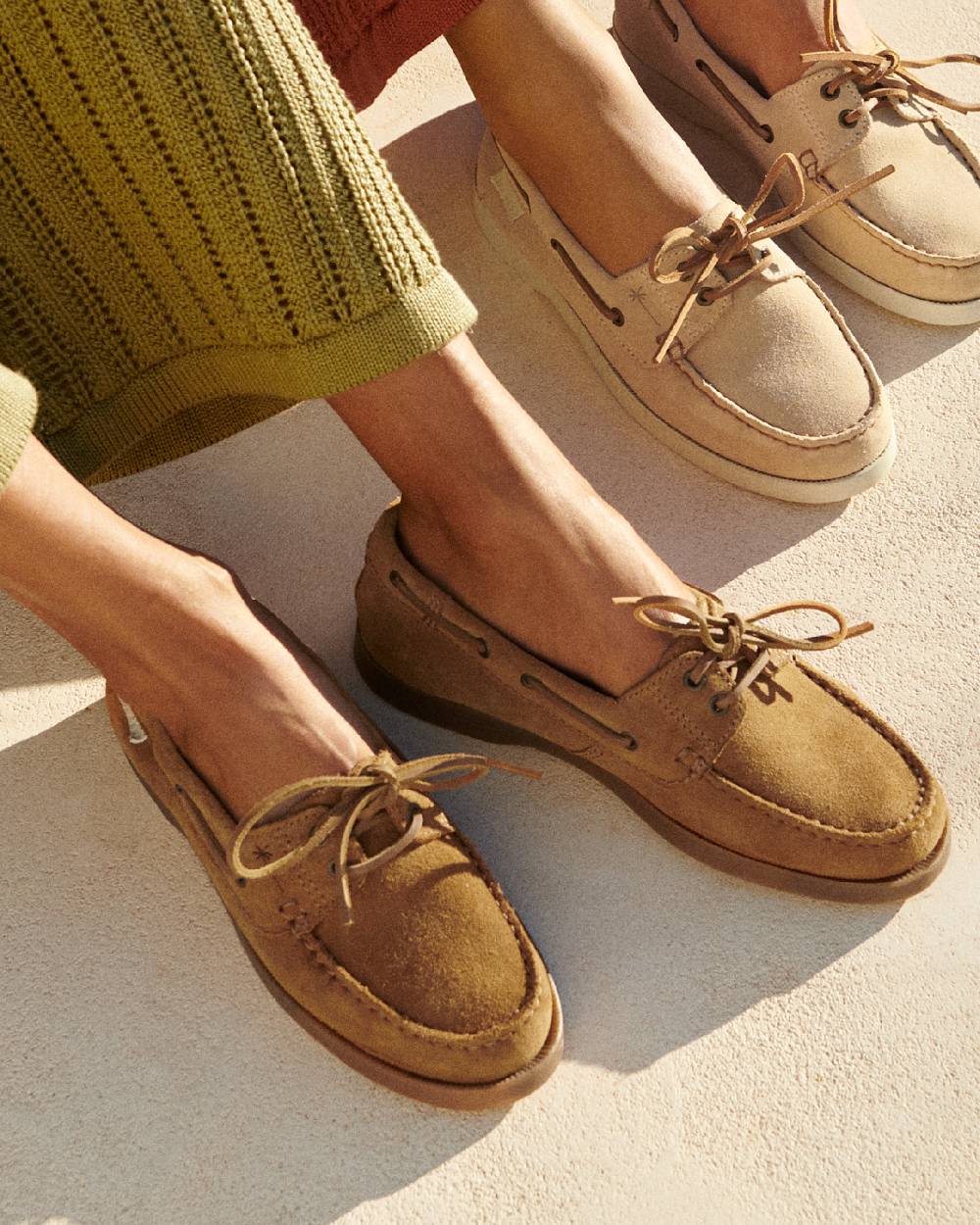 Manebí Suede Boat-Shoes - Hamptons Cuero Moda