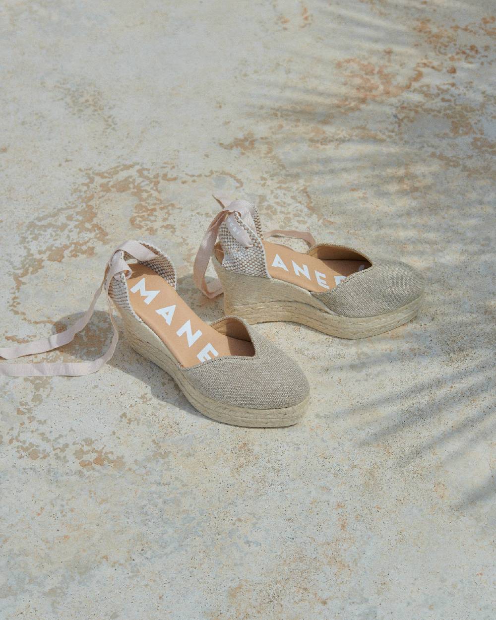Manebí Organic Hemp Heart-Shaped|Wedge Espadrilles - La Havana Natural Negozio