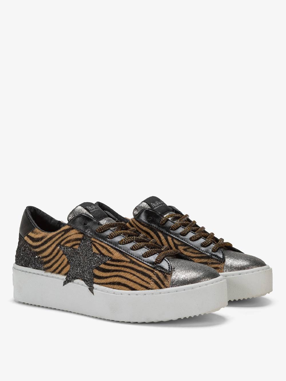 Nira Rubens COSMOPOLITAN - STELLA BROWN ZEBRINA SILVER In Linea