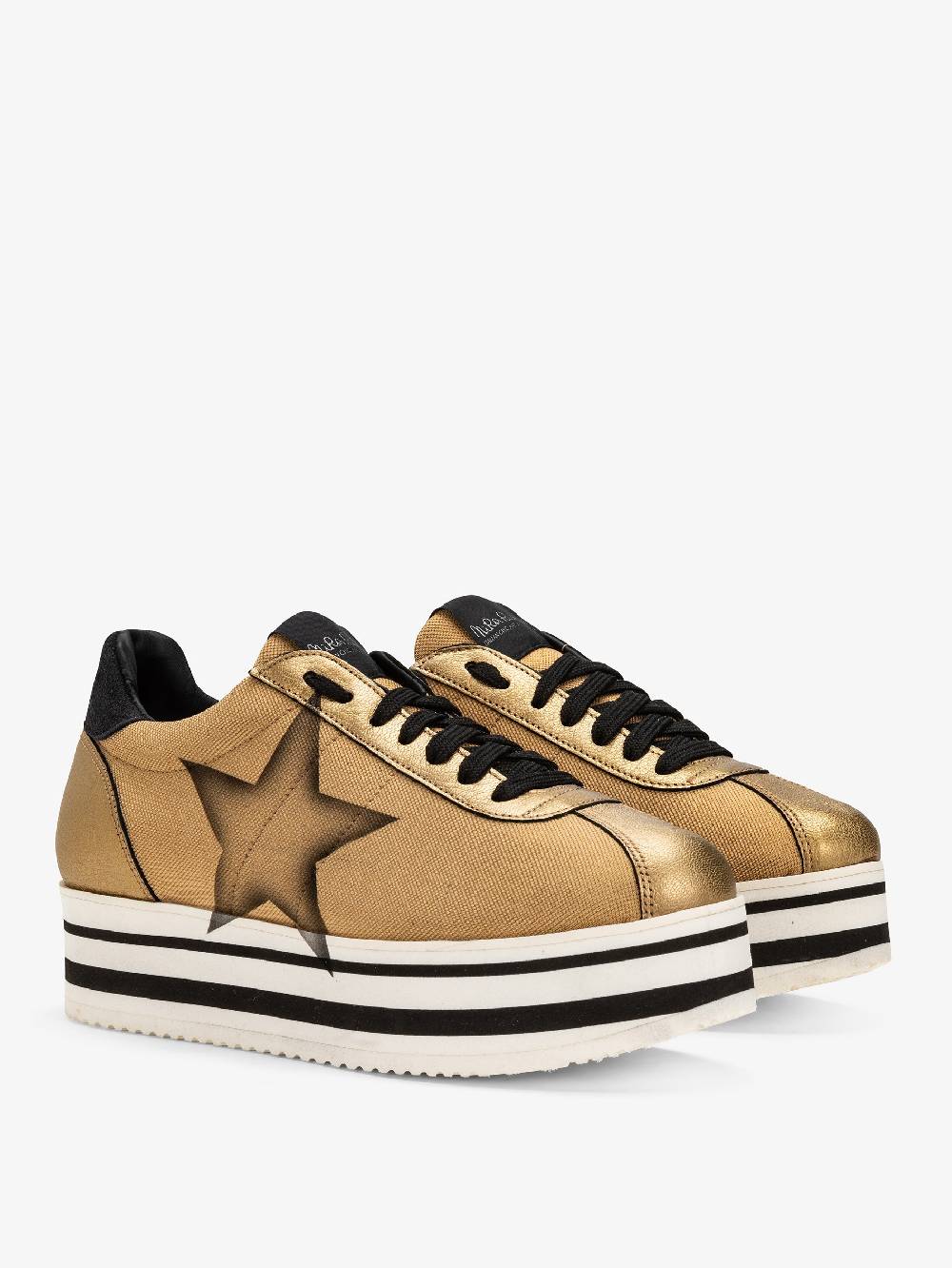 Nira Rubens Platform White Lady Active Gold - Stella Fino Al -60%