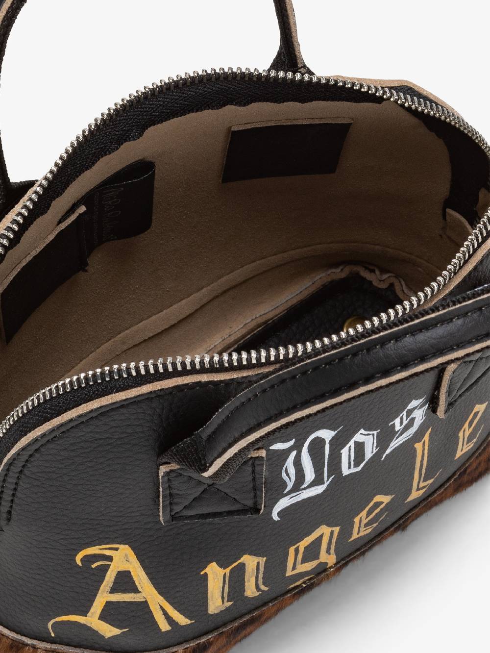 Nira Rubens TOY BAG - SAND FUR ANIMALIER LOS ANGELES PUNK Sconto