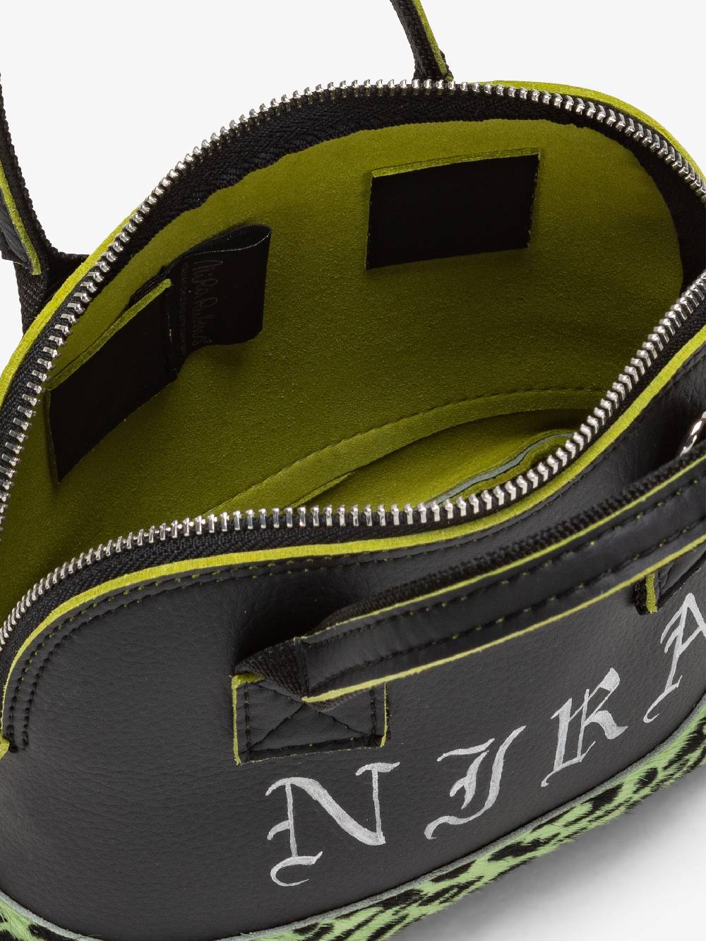 Nira Rubens TOY BAG - LIME FUR CORSARO MINT PUNK NIRA Offerta