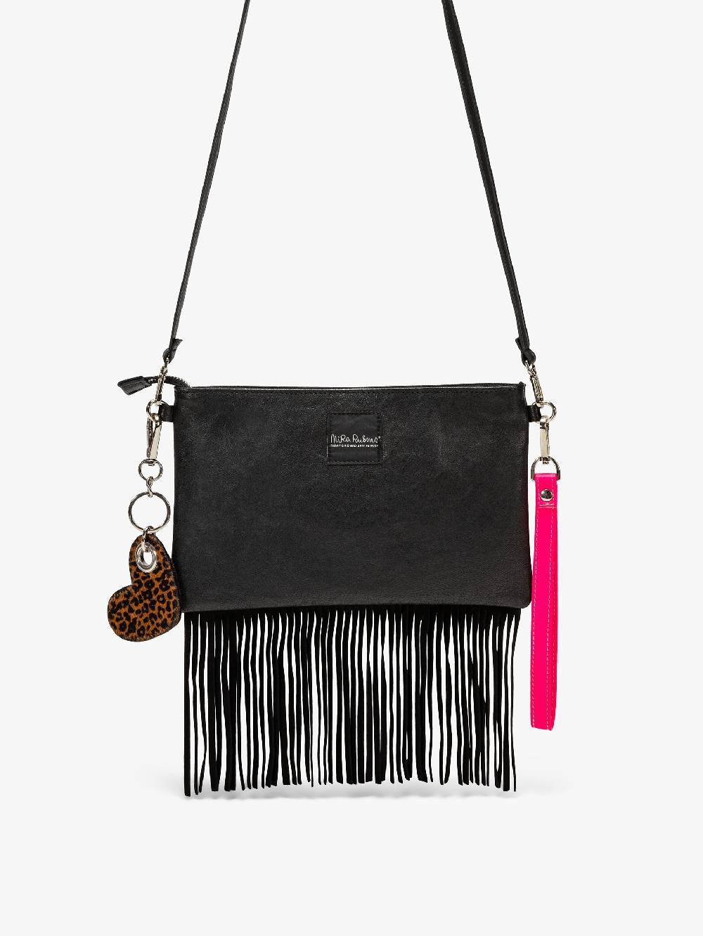 Nira Rubens Minibag Frange - Africa Pink I Più Venduti