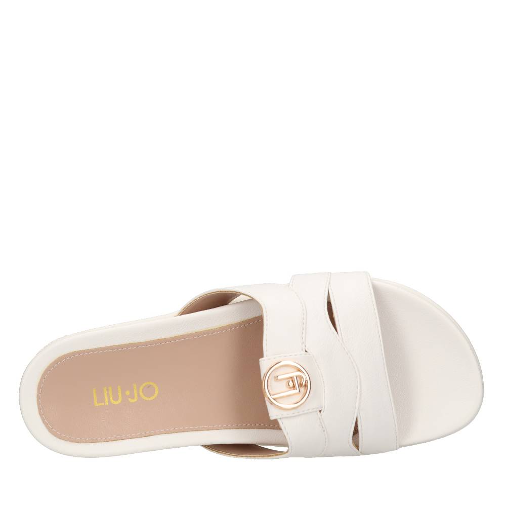LIU JO Mules in ecopelle Saldi Di Fabbrica