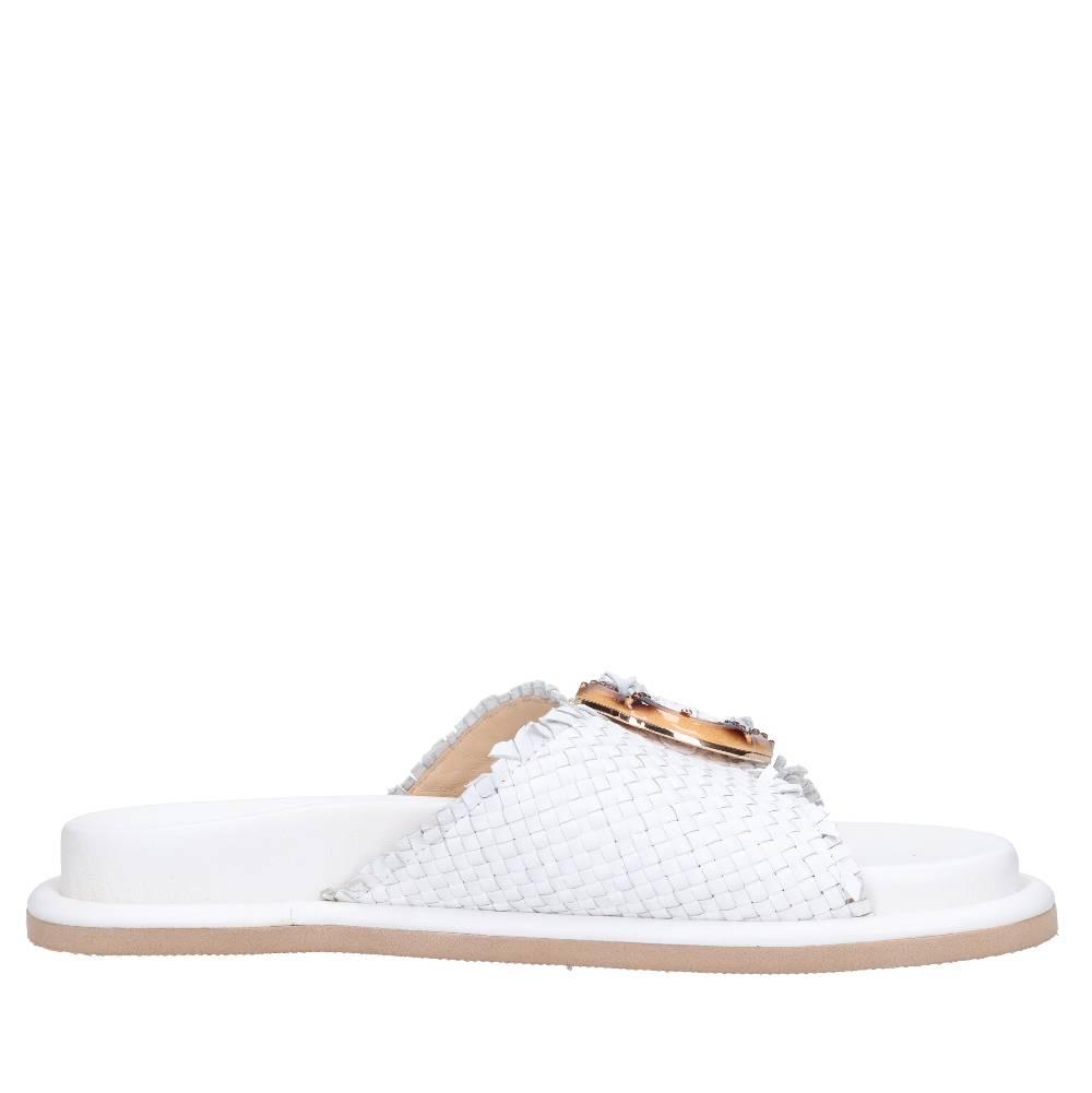 EMANUELLE VEE Mules in pelle Prezzo Ridotto