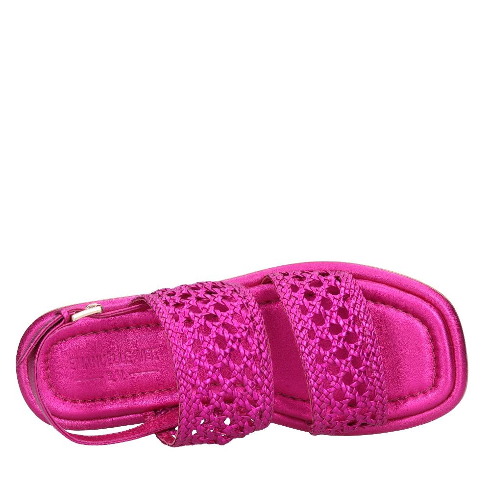 EMANUELLE VEE Sandali in pelle Sconto