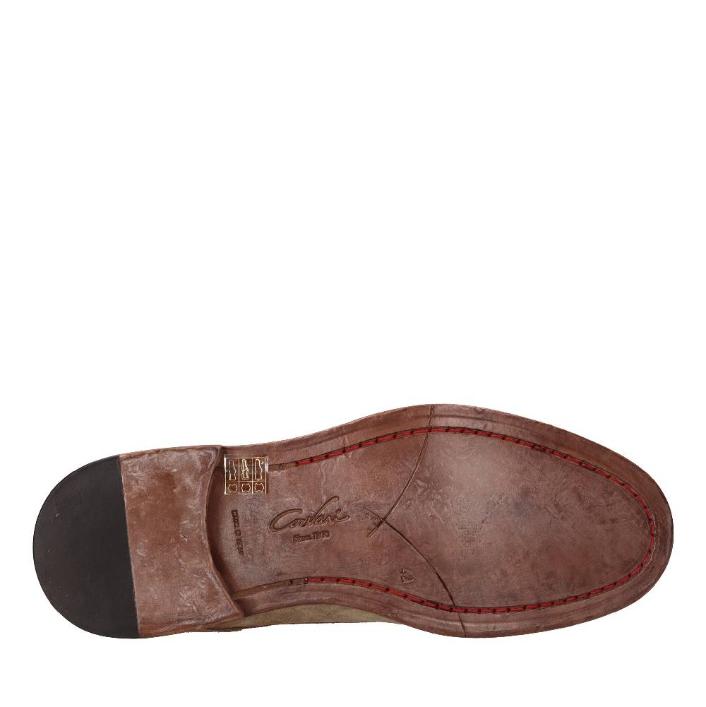 CORVARI Stringate in camoscio Outlet