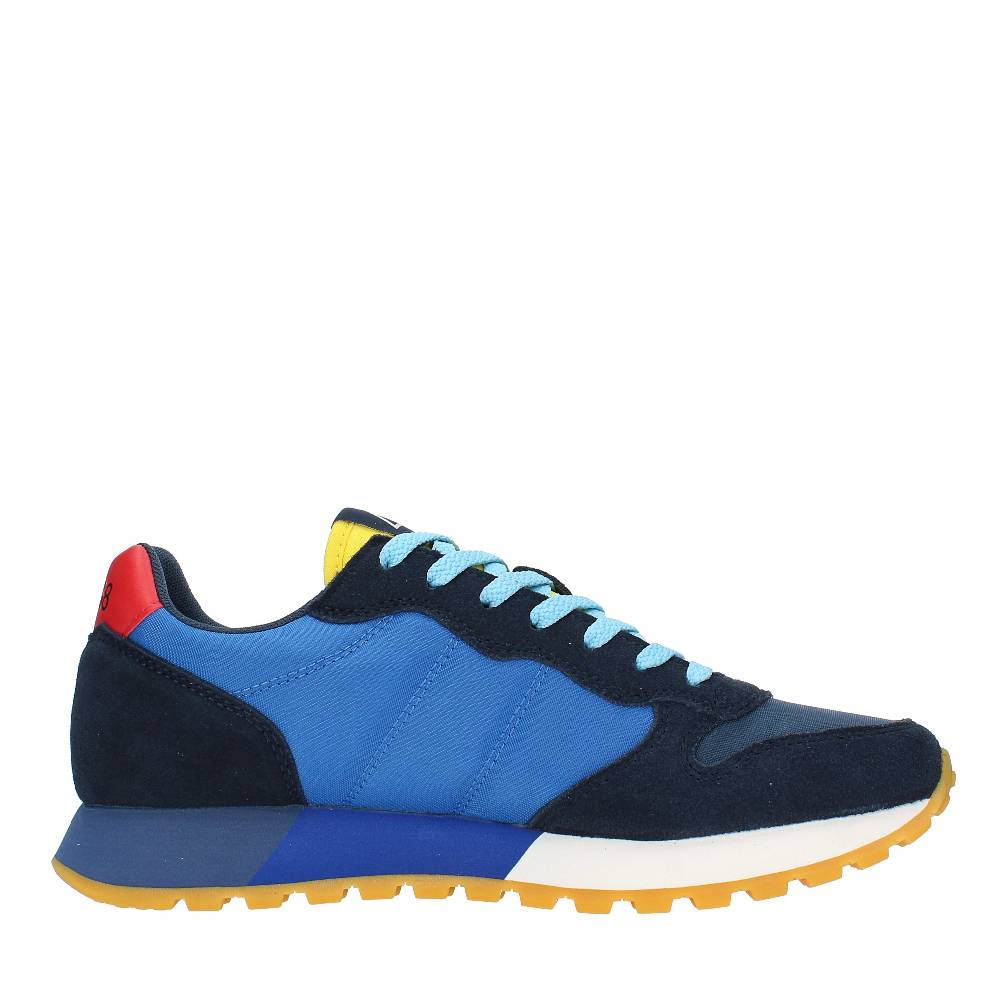 SUN68 Sneakers in pelle camoscio e tessuto Italy