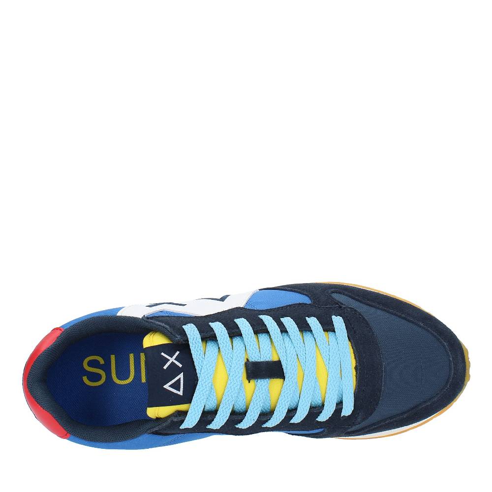 SUN68 Sneakers in pelle camoscio e tessuto Italy