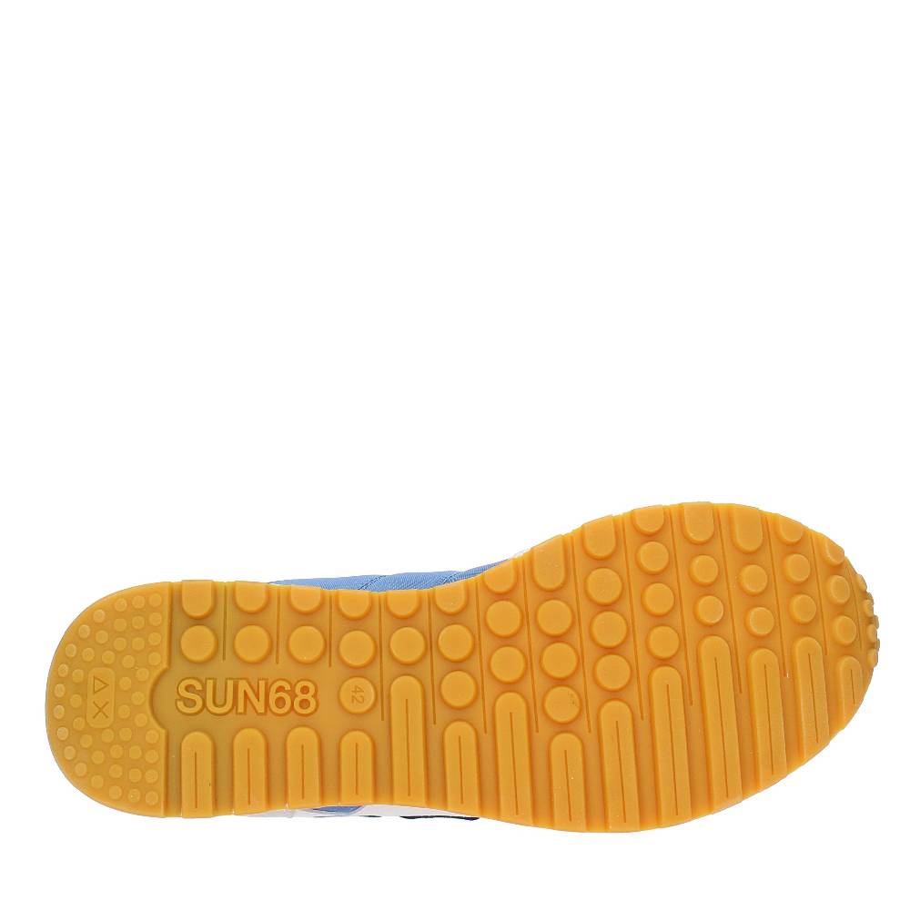 SUN68 Sneakers in pelle camoscio e tessuto Italia