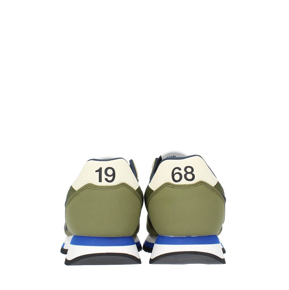 SUN68 Sneakers in pelle e tessuto Nuovo