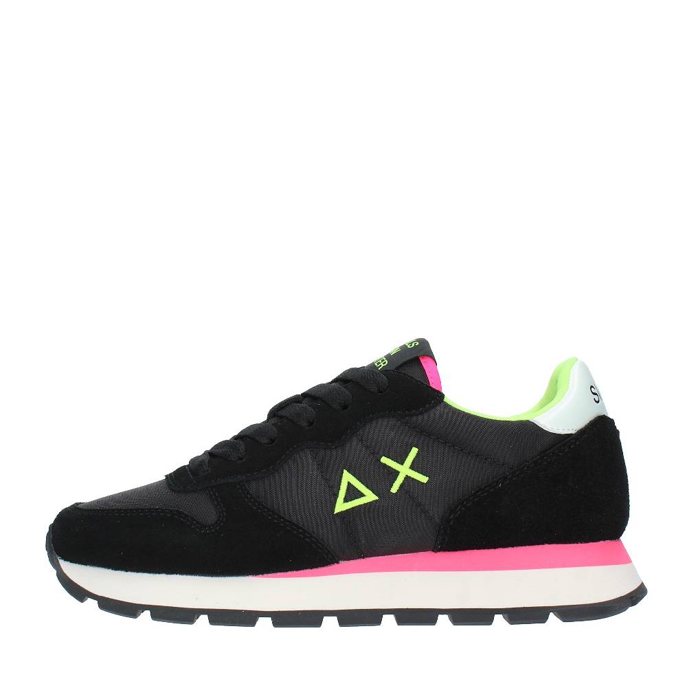 SUN68 Sneakers in camoscio e tessuto