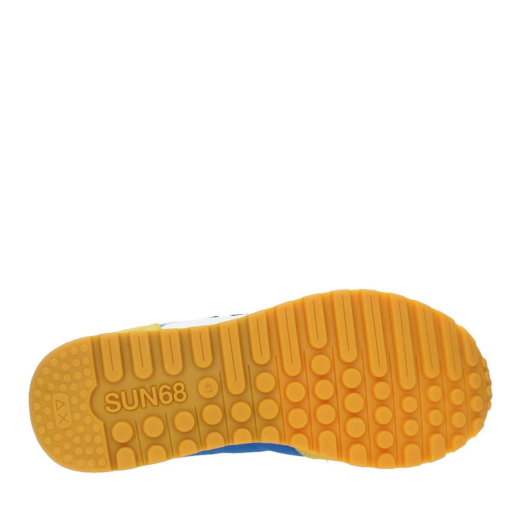SUN68 Sneakers in pelle camoscio e tessuto Sconto
