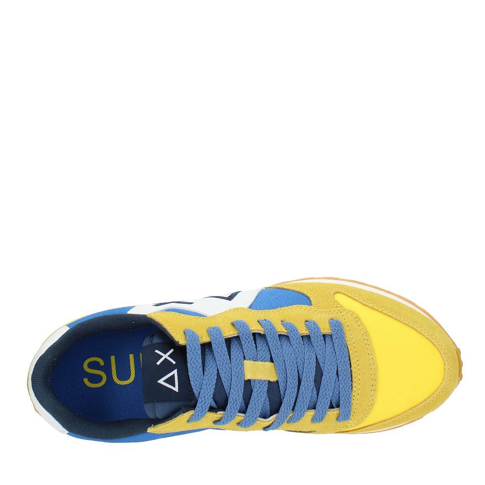 SUN68 Sneakers in pelle camoscio e tessuto Sconto