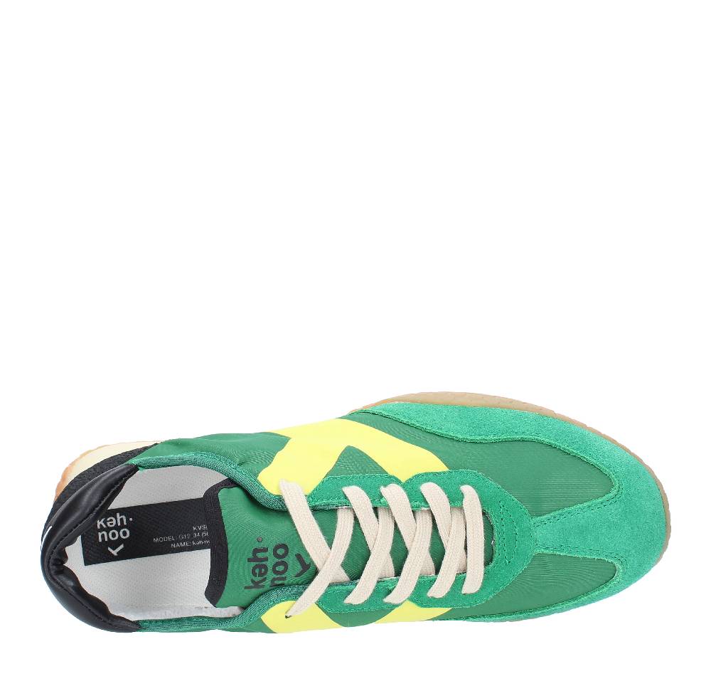 KEH NOO Sneakers in camoscio tessuto e gomma Offerta