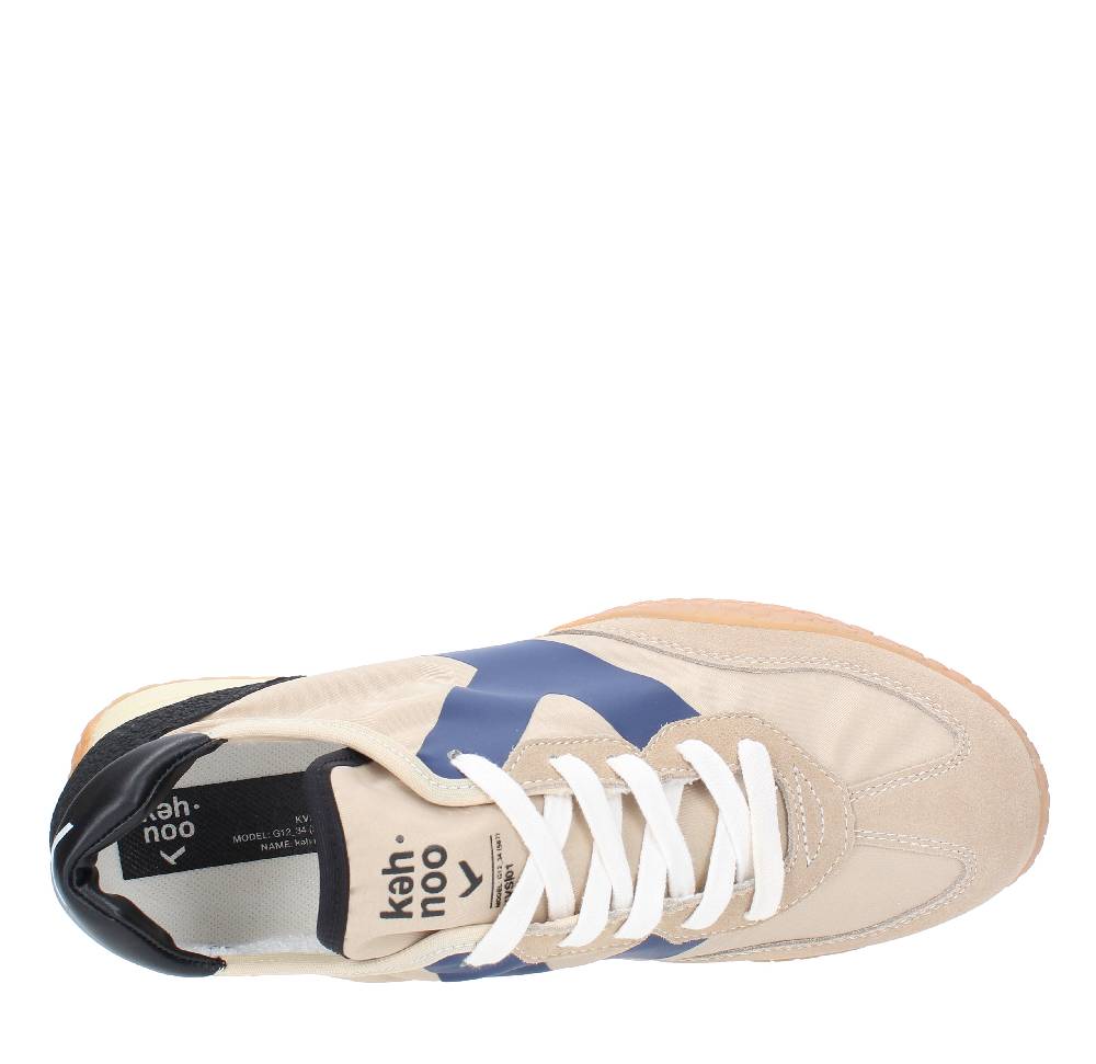 KEH NOO Sneakers in camoscio tessuto e gomma Sconto