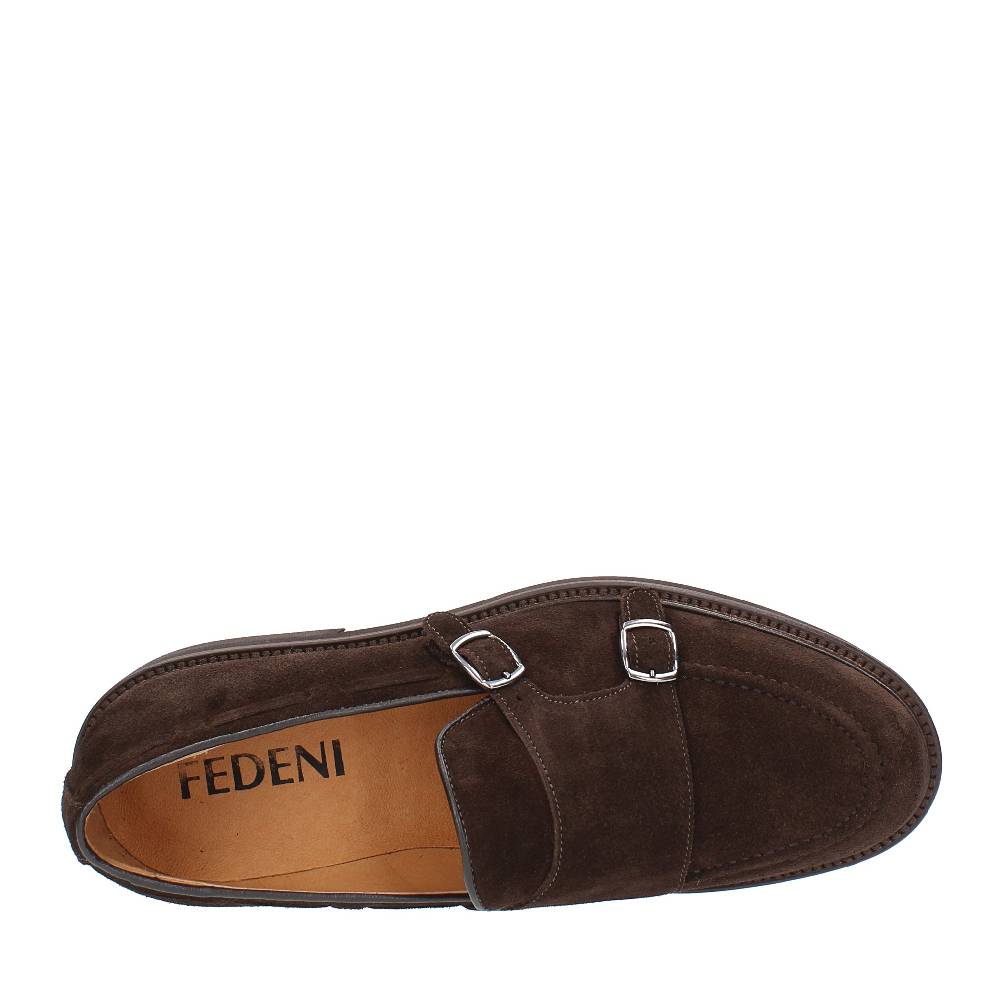 FEDENI Mocassini in camoscio Moda