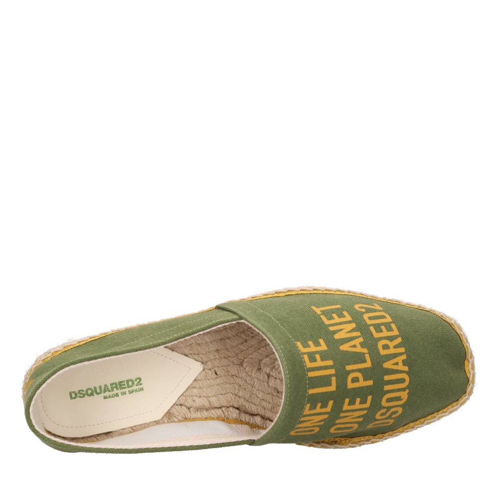 DSQUARED2 Espadrillas in tessuto Italy
