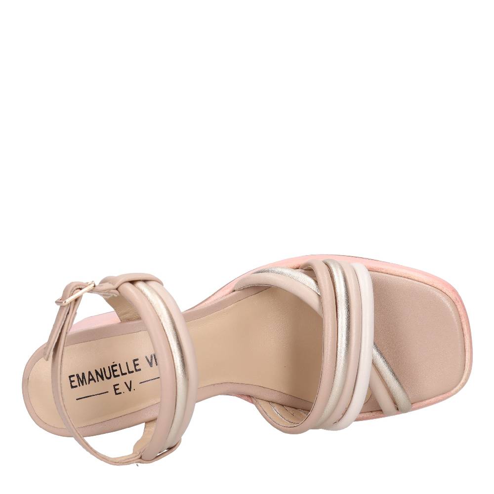 EMANUELLE VEE Sandali in pelle Sottocosto