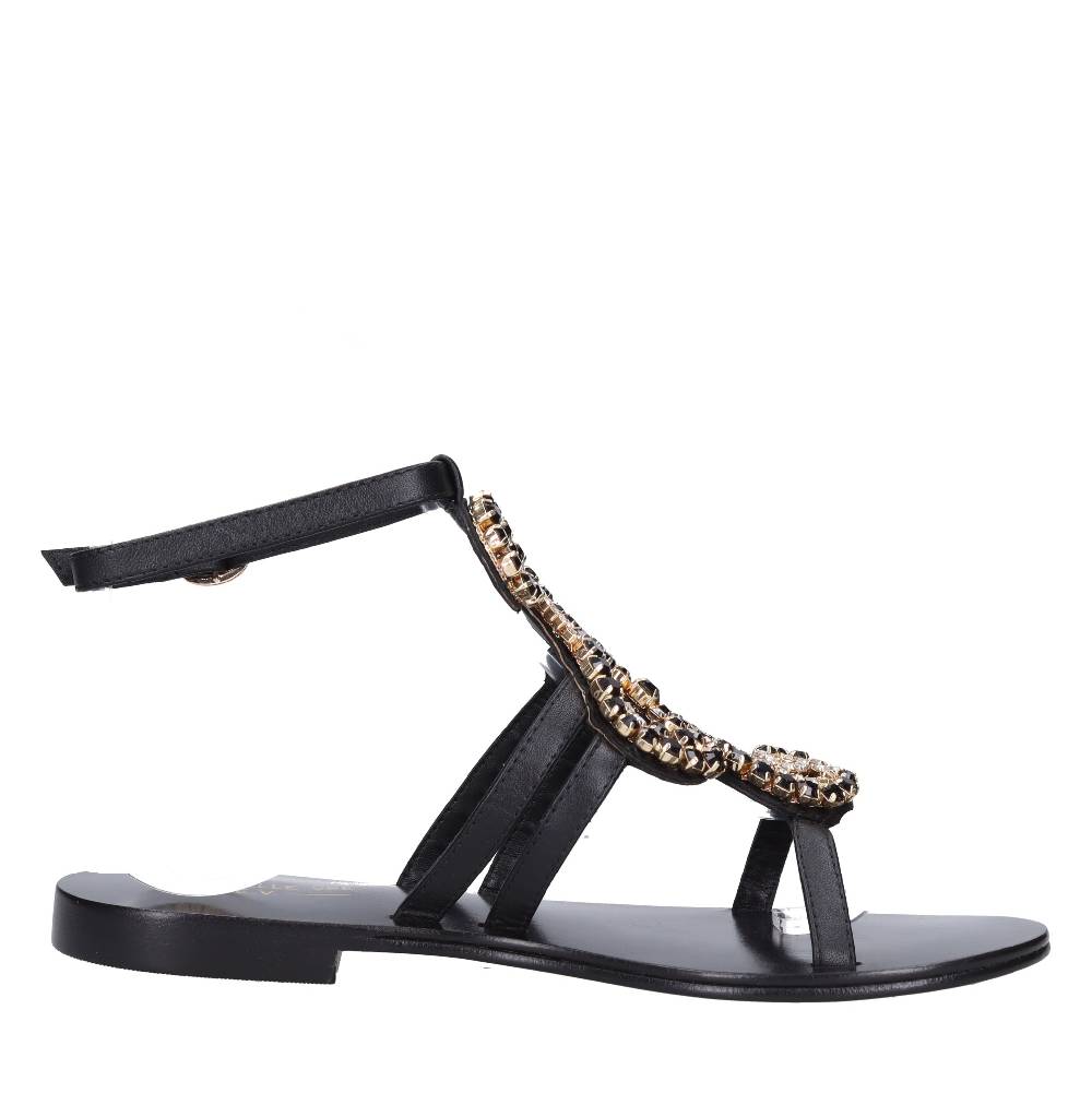 EMANUELLE VEE Sandali in pelle Offerta
