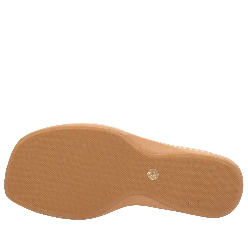 EMANUELLE VEE Mules Zeppa in pelle Outlet