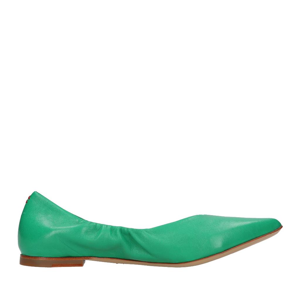 HALMANERA Ballerine in pelle Presa