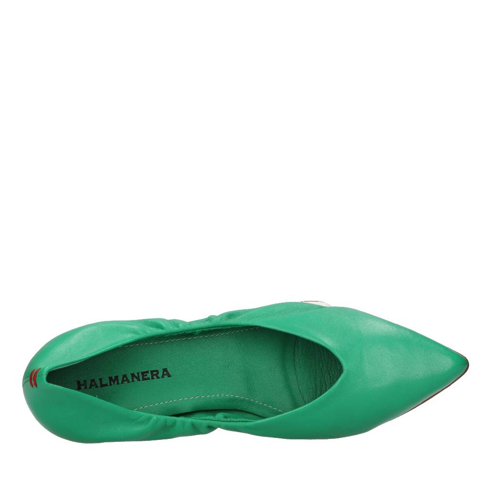 HALMANERA Ballerine in pelle Presa