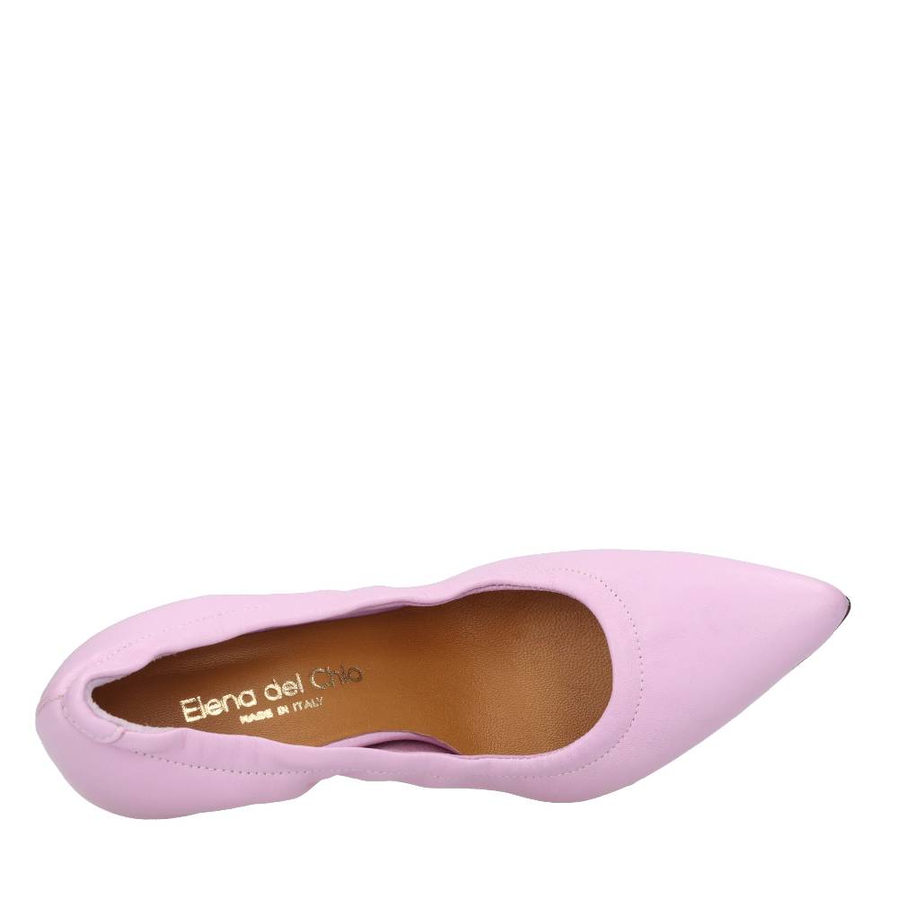 ELENA DEL CHIO Décolleté in pelle Sconto