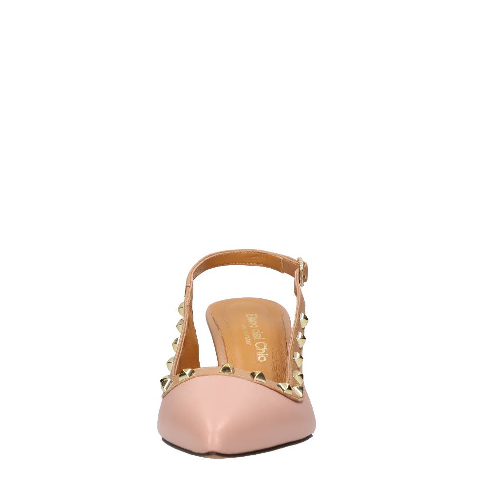 ELENA DEL CHIO Décolleté slingback in pelle Economico