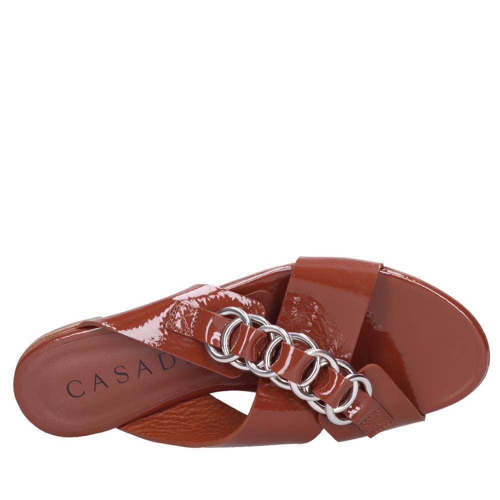 CASADEI Mules in vernice Online