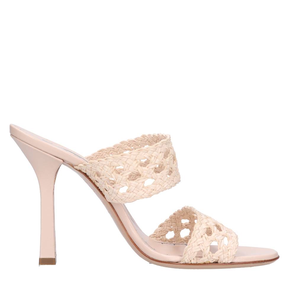 CASADEI Mules in pelle In Vendita