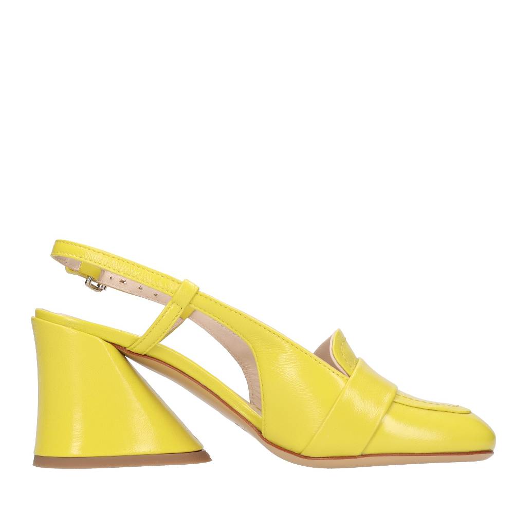 STRATEGIA Décolleté Slingback in pelle Italia