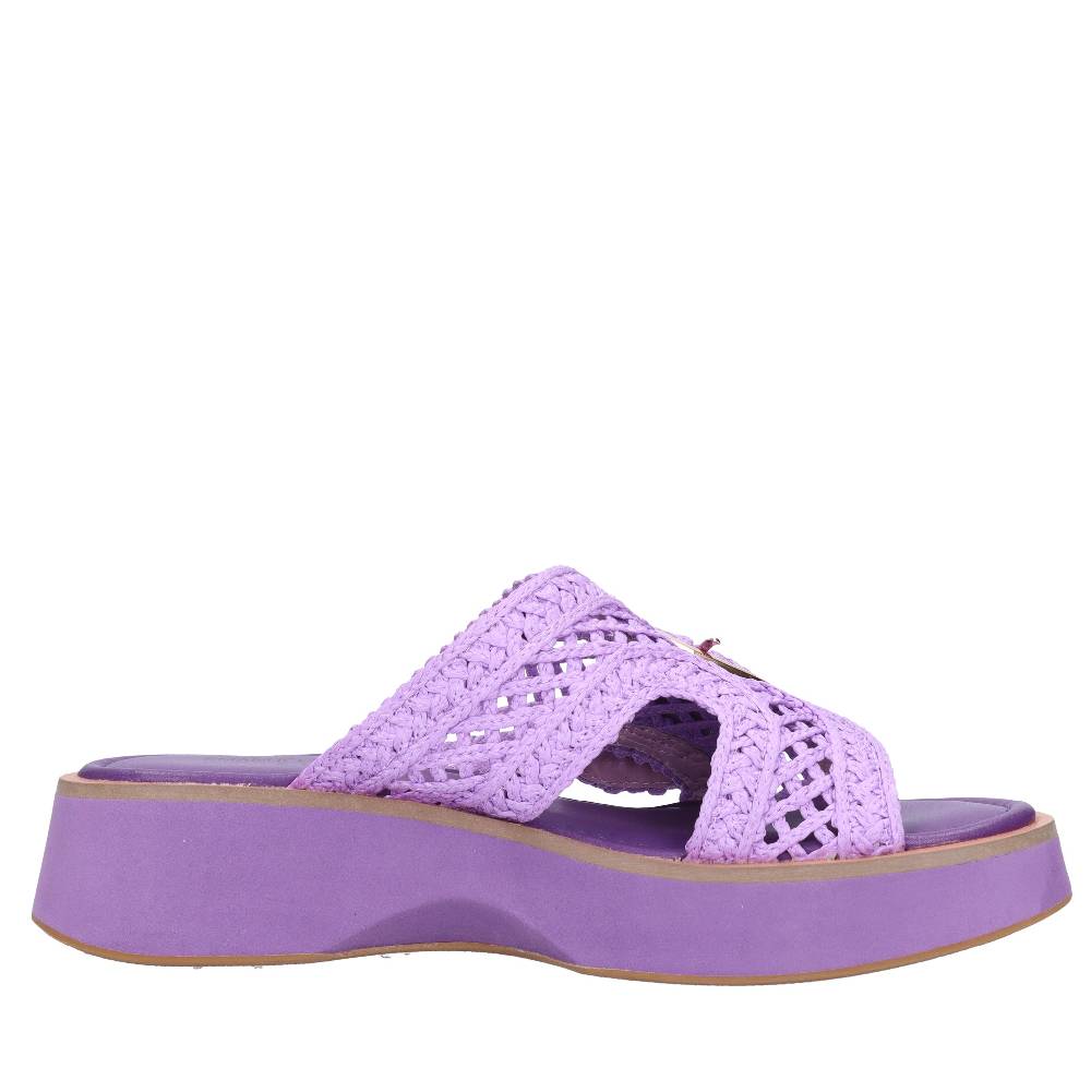EMANUELLE VEE Mules in tessuto Qualità