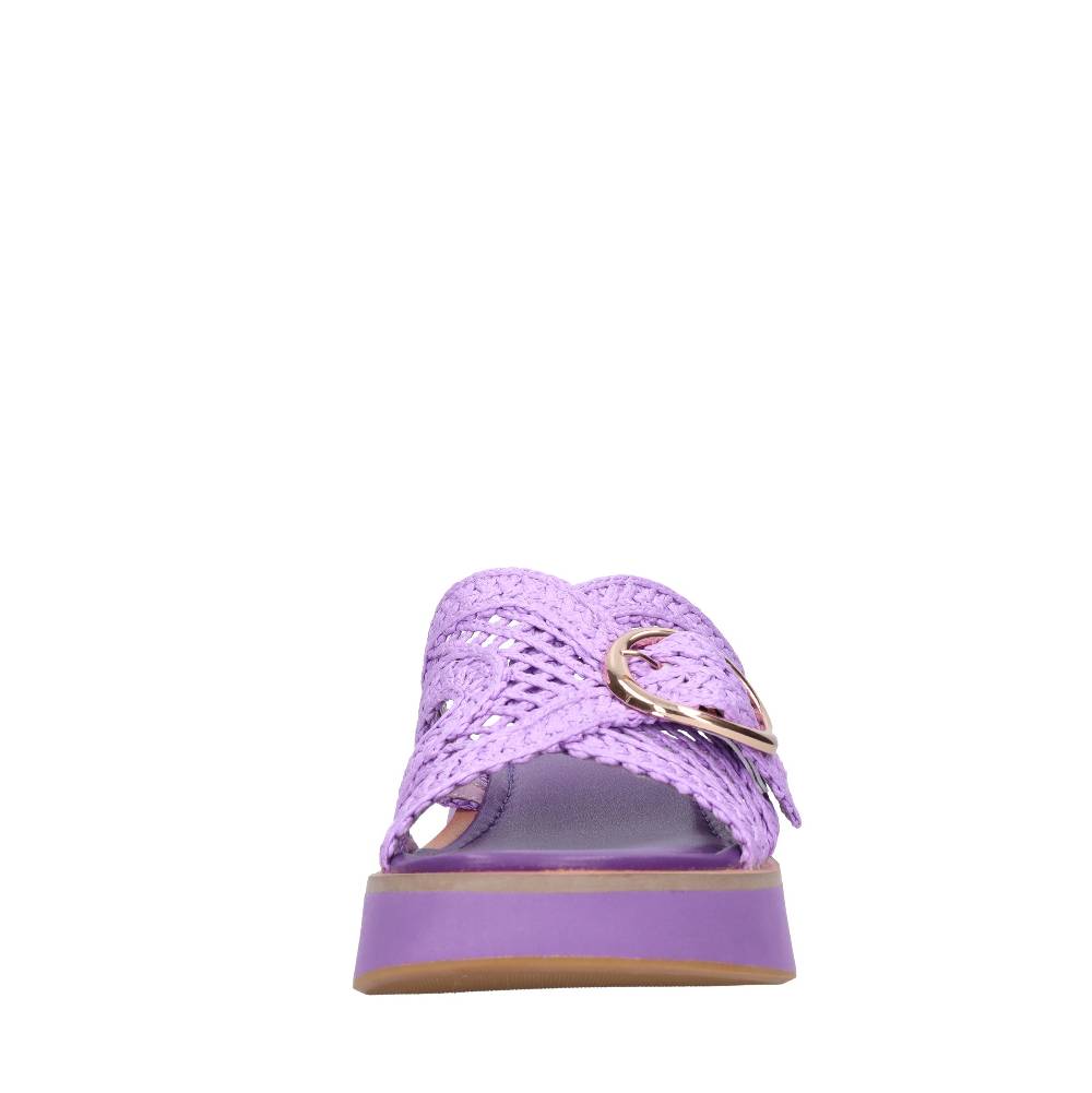 EMANUELLE VEE Mules in tessuto Qualità