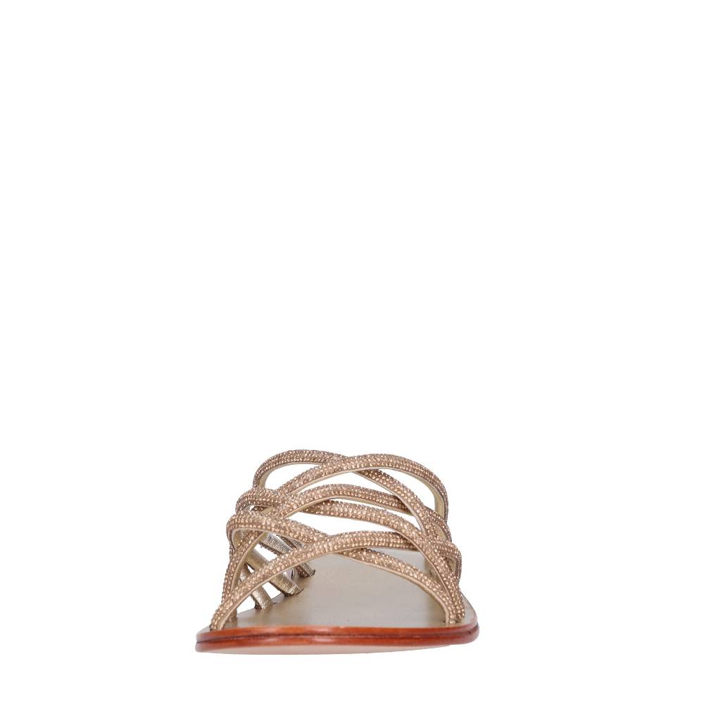EMANUELLE VEE Mules con strass Promozione