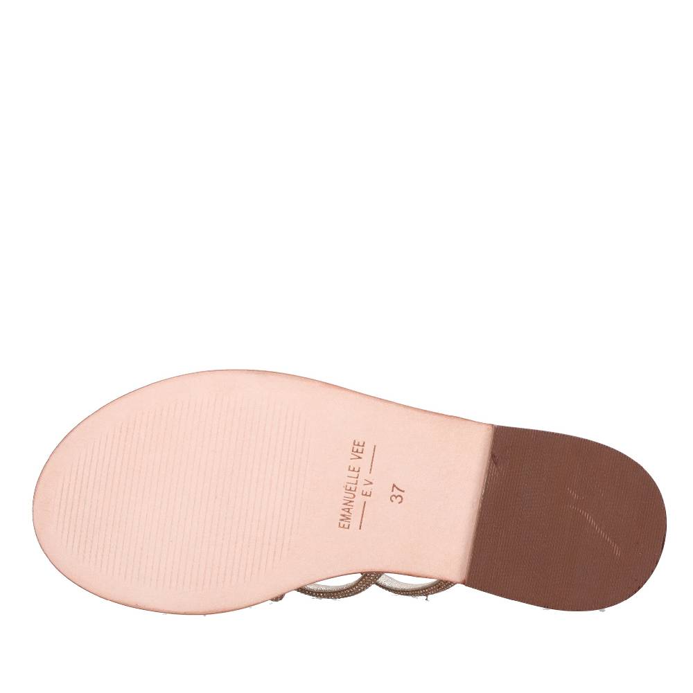 EMANUELLE VEE Mules con strass Promozione