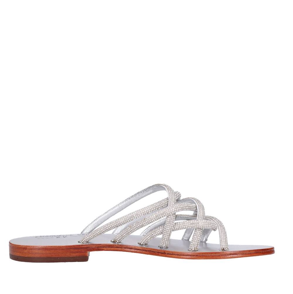 EMANUELLE VEE Mules con strass Spedizione Gratuita