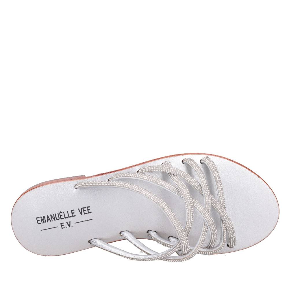 EMANUELLE VEE Mules con strass Spedizione Gratuita