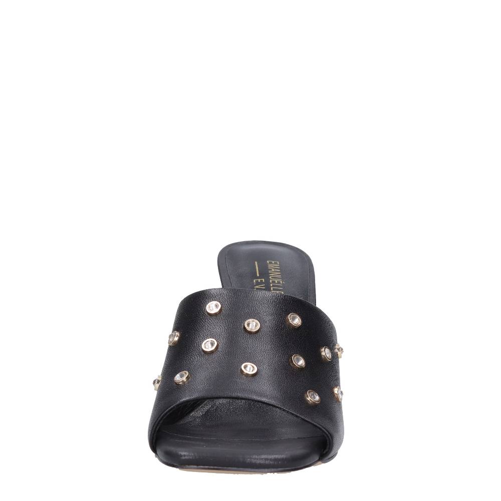EMANUELLE VEE Mules in pelle Soddisfazione Garantita